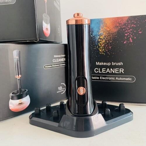 Makeup Brush Cleaner Fast New Automatic Electric Convenient Silicone Makeup Brushes Washing Cleanser Cleaning Tool Machine