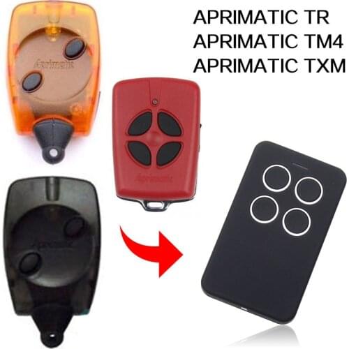 APRIMATIC TR2 TR4 TM4 TXM Remote Control Gate Remote Control APRIMATIC Garage Door Remote Control 433MHz