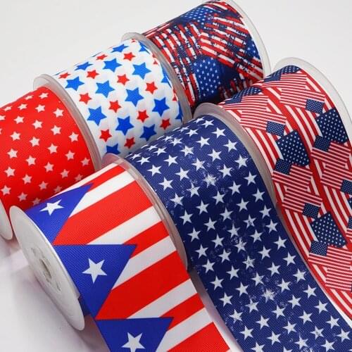DIY Handmade Materials Printed Grosgrain Ribbon 50 Yard Per Size 52210