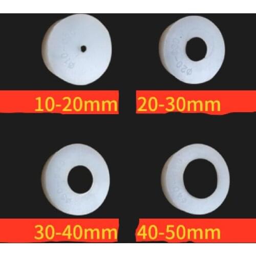 Rubber Insert For Electric Capping Machine Silicon Head For Capper For 10-20mm/20-30mm/30-40mm/40-50mm Cap