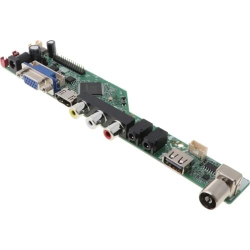 Universal LCD Controller Driver Board Kit V29 AV TV VGA HDMI-compatible USB