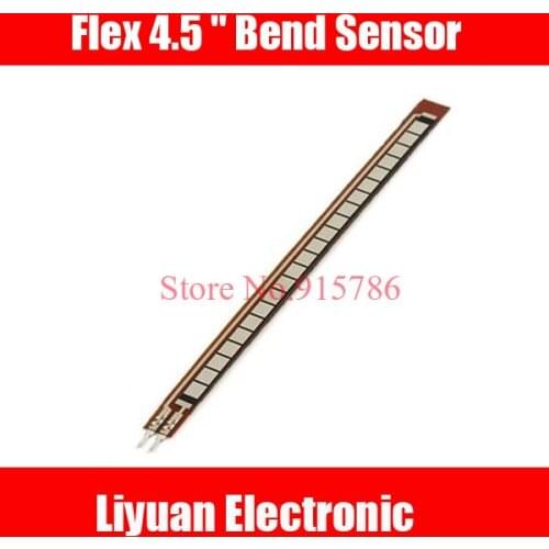 1pcs Flex 4.5 '' Bend Sensor for Robot Electronic Gloves