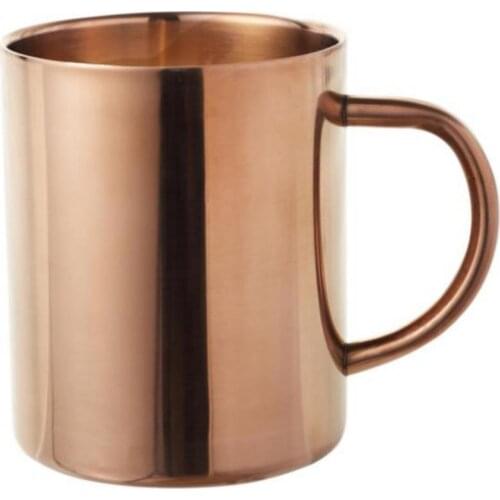 304 Stainless Steel Double Wall Titanium Drinks Coffee Candle Mug Cup Container