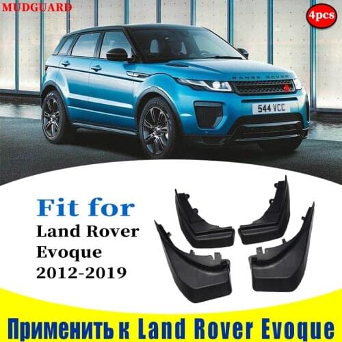 Mup flaps For Land Rover Evoque mudguards splash guards fenders mudguard car accessories auto styline 4 pcs 2012-2019