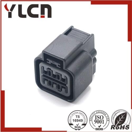 Free shipping 5 sets PB625-06027 KUM 6 Way Sealed Connector