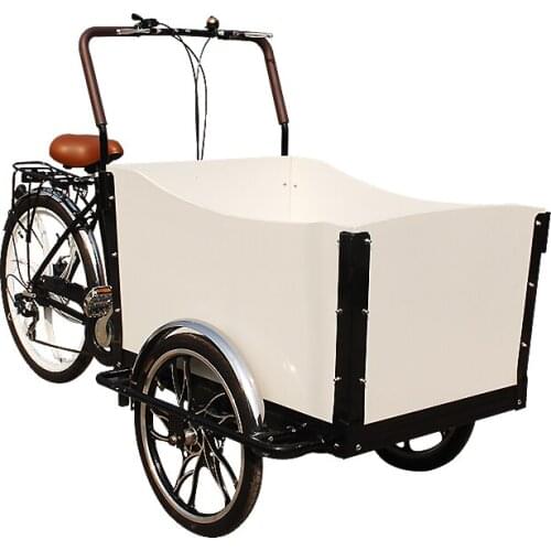 Black high quality pedal bike food cart coffee bike for sale