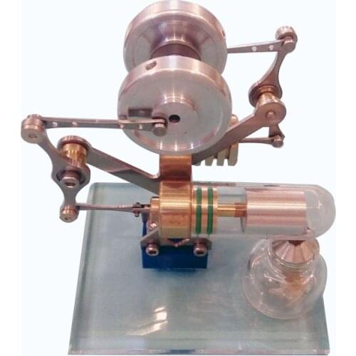 DIY Miniature balance Stirling engine steam engine engine birthday gift science experiment creative