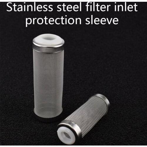 Stainless steel filter inlet protection sleeve Gardens Irrigation Aquarium Shrimp Fish Tank Stainless Steel Water Pump Filter