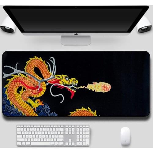 Gaming Mouse Pad XXL Dragon Exquisitely Designed Laptop PC Gamer Keyboard Carpet Mat Gaming Accessories Mouse Pad Gaming Desk