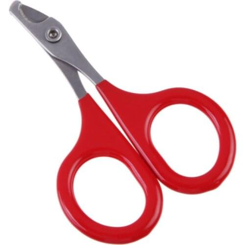 Red Pet Cat Dog Nail Clipper Cutter Stainless Steel Grooming Scissors Clippers Claw Nail Scissors Dog Nail Clippers Pet