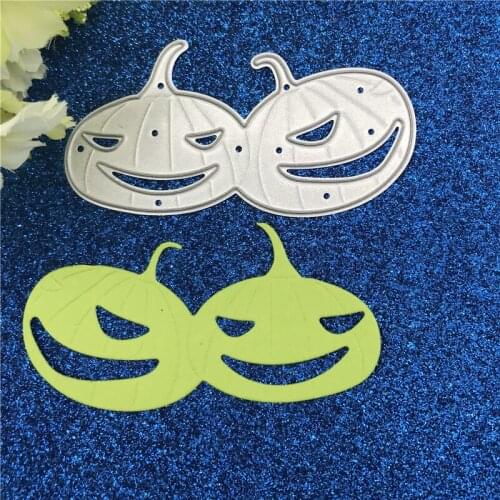 Metal Cutting Dies Pumpkin Halloween For Scrapbooking Stencils DIY Album Cards Decoration Embossing Folder Die Cuts Template