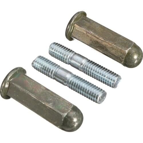 Exhaust Pipe Stud Nut Bolt Set 110cc 125cc 140cc 160cc 200cc Pit Dirt Bike Quad ATV