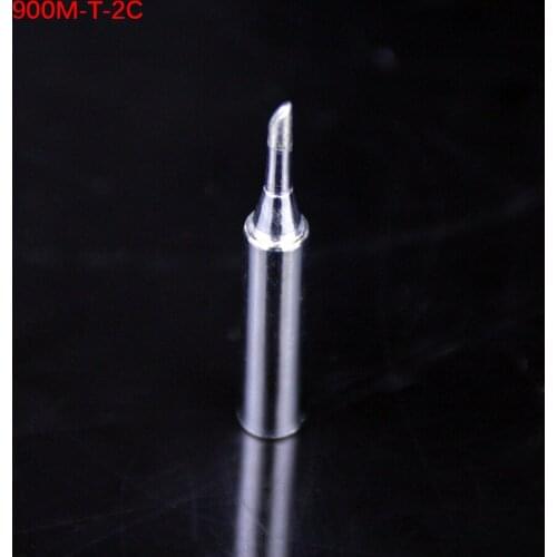 900M-T-2C 10pcs/lot Soldering Iron Tips Lead-free Metal Replacement Welding Head For 936 Soldering Station Free shipping
