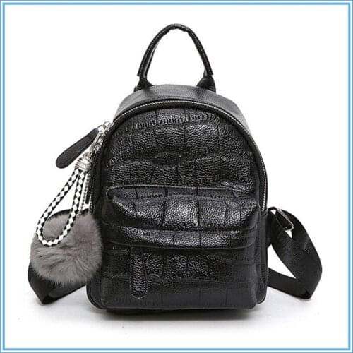 White Backpacks women PU Leather cute mini shopping bags Ladys causal backpacks Teenagers shoulder Bags Girls rucksack SMT235