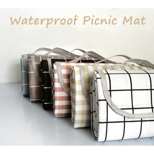 Picnic Waterproof Outdoor Camping Mat Plaid Blanket 150 By 200 CM