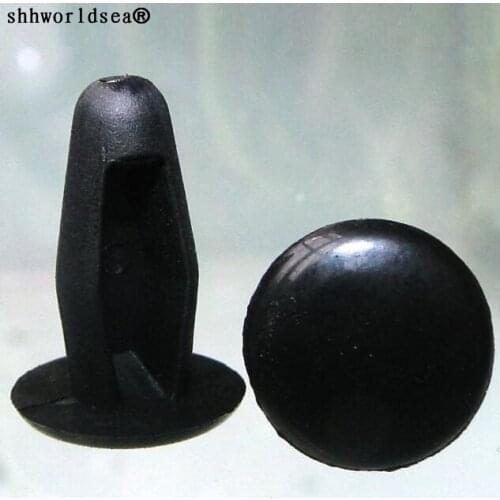 Shhworldsea auto clip fasteners Retaining Clip for Mazda 9926-40-543A; Nissan 01553-00291 Mitsubishi MS470073