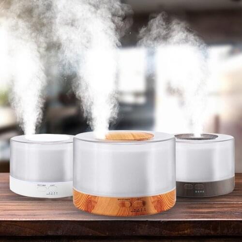 2021 New Arrival Humidifier Aroma Diffuser 500ml Remote Control Portable Air Essential Oil for Home Office Hotel