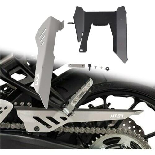 MT07 Rear Motorcycle Chain Guard Cover Protector For YAMAHA MT-07 2021 MT 07 Tracer 2016-2021 2020 2019 2018 2017 with logo