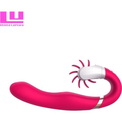 Utinta Leptura 12 Speed Rotation Simulation Tongue Oral Sex Licking Toy Clitoris Stimulate G-spot Vibrators Sex Toys for Women