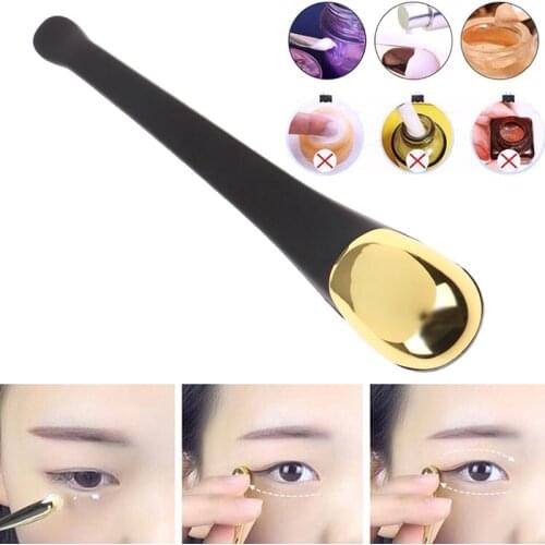 Eye Cream Applicator Anti Wrinkle Eye Massager Stick Facial Mask Mixing Brush Essence Mixing Metal Spatula Beauty Care