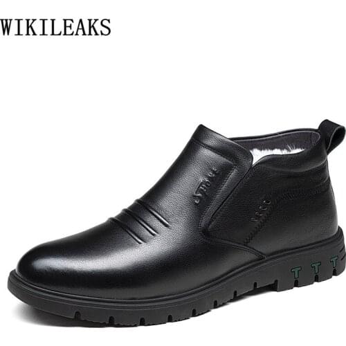Boots for Men Male Leather Shoes Men Ankle Boots Man Snow Boots Office 2021 Shoes for Men Luxury Designer Shoes Zapatos Hombre