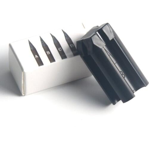 Black Sharpener Holder for Eyeliner Eyebrow Lip Pencil