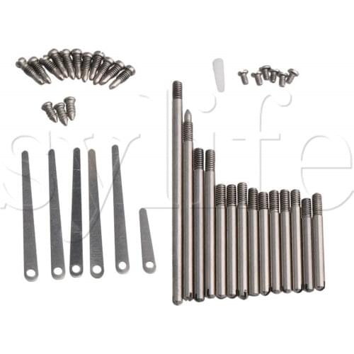 DIY Clarinet Repair Tool Set Maintenance Parts Spindle Screws Spring Leaf Woodwind Instrument Accessories Type D