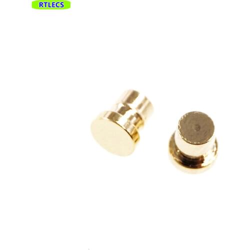 20pcs 2.0x2.0 mm SMT Surface Mount Contact Pad Circle Shape Diameter 2.0 mm Height 2.0 mm mate Spring Loaded Pogo Pin Vertical