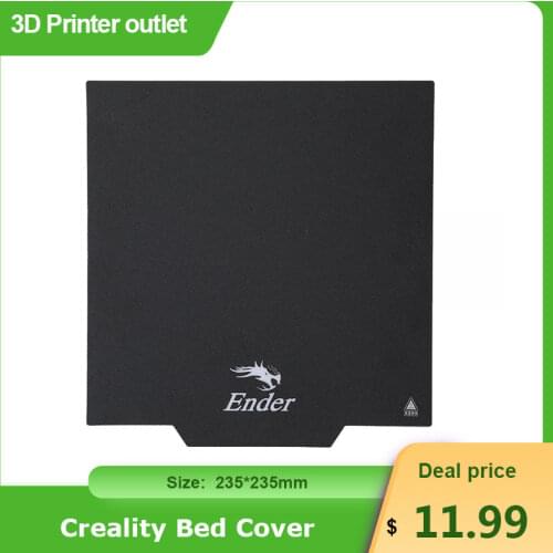 Creality 3D Ender-3 Magnetic Build Surface Plate Sticker Pads for Ender-3/Ender-3S/Ender-3 pro/CR20 3D Printer Cover 235*235mm