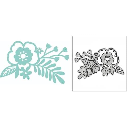 New Cherry Blossoms Daisy Bouquet 2020 Metal Cutting Dies for DIY Scrapbooking and Card Making Decor Embossing Craft No Stamps
