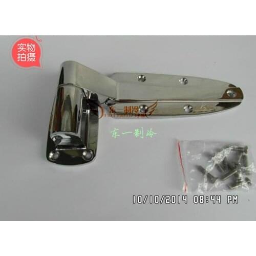 Original Taiwan Gome COOLMAX cold library flat door hinge CM-1238-PS2 stainless steel door hinge