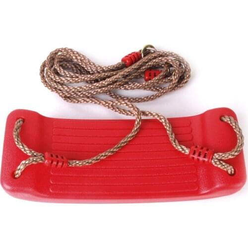 Portable Heavy Duty Plastic Garden Swing Seat/Rope/Hanging Strap/Connector Set Kids Adults Outdoor Play Playhouse