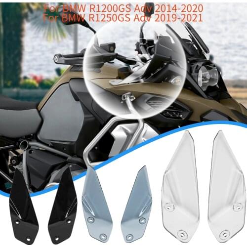 R1250GS Adventure 2019-2021 Motorcycle Windshield Side WindScreen Airflow Panel Wind Deflectors For BMW R1200GS Adv 2014-2020