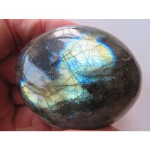 A Rare NATURAL Flash Labradorite Crystal Gem Stone Original Reiki 96g