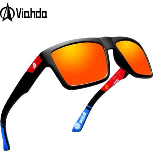 VIAHDA Polarized Sunglasses For Men Women Classic Sun glasses Men Driving Sport Fashion Male Eyewear Designer Oculos UV400