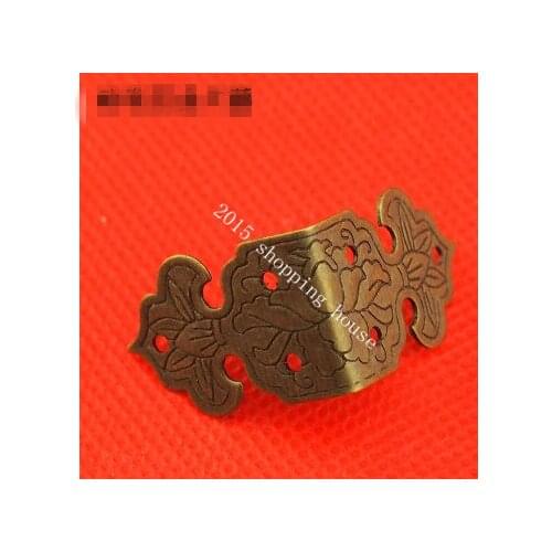Antique copper fitting doors three angle 2.5cm copper process