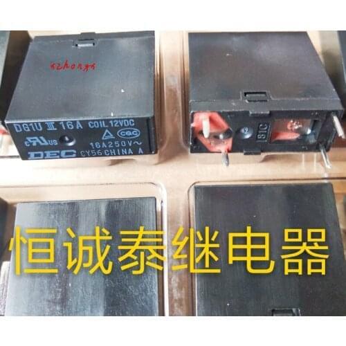 Relay type genuine 16A 12VDC replaces sdt-ss-112dm