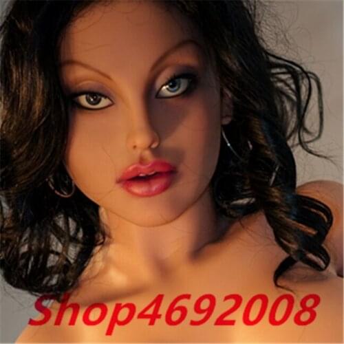 Top E2 Sex Doll Head of Love doll Oral sex Lifelike woman realistic TPE mouth with skeletont Display sex toys Masturbator