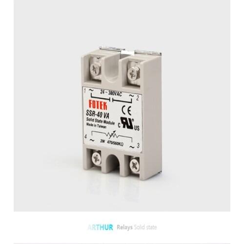 SSR Solid State Relay Single Phase Rsistance Regulator SSR-10VA SSR-25VA SSR-40VA SSR-60VA SSR-80VA SSR-100VA Switch