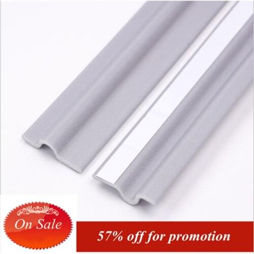 Newest Self Adhesive Window Seal Strip SoundProof and Windproof Nylon Cloth Foam Door Weather Rubber Strip for Sliding Windows