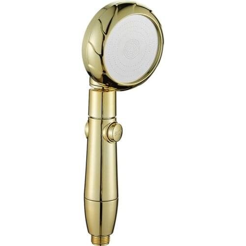 Booster Water Heater Household Set Bath Faucet One-button Water Stop Super Adjustable Water-saving Rain Shower Head Nozzle H8153