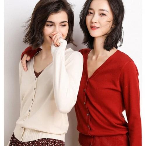 Cardigan Women 2019 Autumn New Women Solid Cardigan Long Sleeve Knitted Sweater Women Open Stitch Casual Sweaters Za Lady Tops