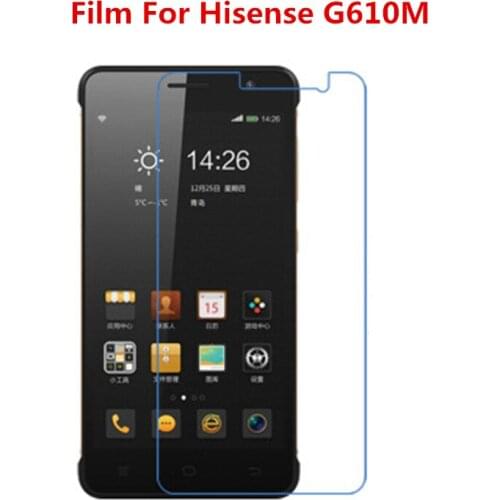 1/2/5/10 Pcs Ultra Thin Clear HD LCD Screen Protector Film With Cleaning Cloth Film For Hisense G610M