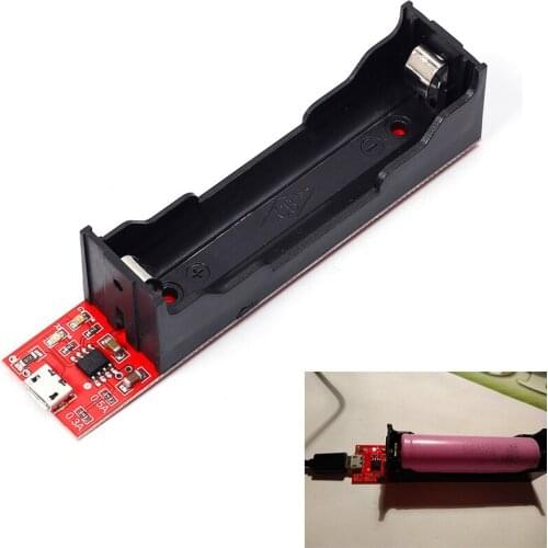 10PCS TEC4056 18650 Charger Module 4.2V Lithium Battery Charger for 18650 Lithium Battery Charger non-protection Board Module