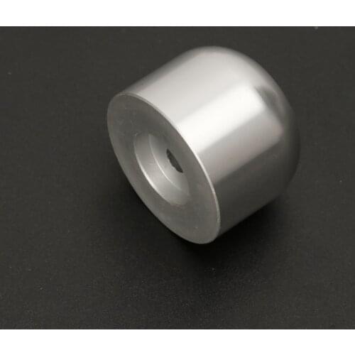Diameter 38MM Height 28MM Volume Aluminum Knob All Aluminum Power Amplifier Chassis Cylindrical Potentiometer Knob