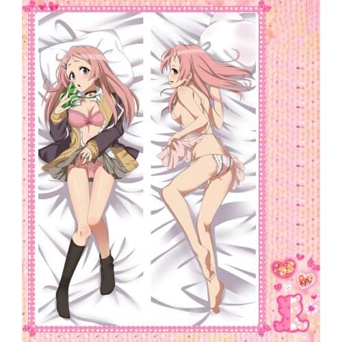 Anime Cartoon Gamers Bolster Hugging Peach Skin 2 Way Pillow Case Pillow Cover Pillowcase Gift 78045