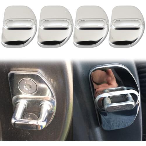 Car-Styling Auto Fit For Renault Megane 2 Duster Logan Captur Clio Laguna 3 Fluence Kadjar Car Door Lock Cover Car Styling