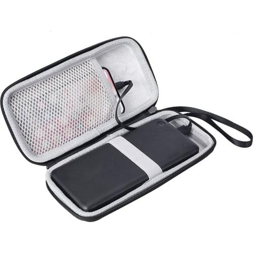 Portable Case for Anker PowerCore 26800 RAVPower 26800 /26800PD Hard EVA Travel Carrying Zipper Bag Shockproof Storage Bag Pouch