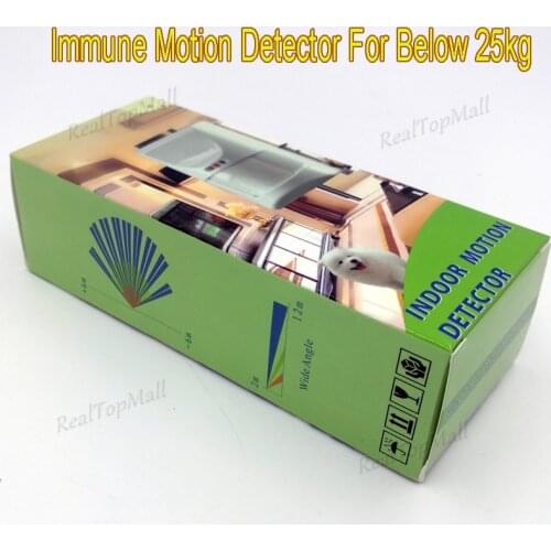 Security Pet Motion Sensor Pet Immune PIR Sensor Motion Detector Alarm Pet Immunity PIR Motion Detector for G90B alarm