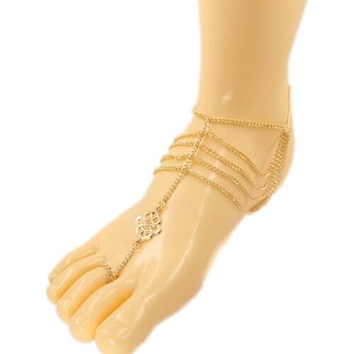 Flowery Fire Golden Bracelets